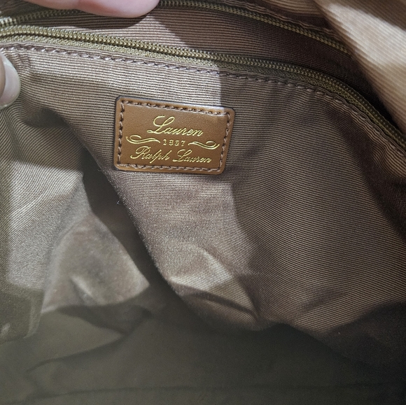 RALPH LAUREN WESTERN THEME SHOULDER BAG IM GREAT CONDITION - Picture 8 of 8